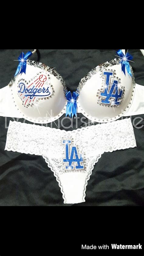 dodgers lingerie|Dodgers Bra .